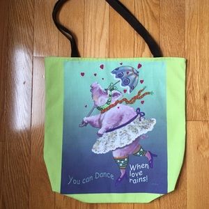 Pixels Beautiful Rains Love Tote